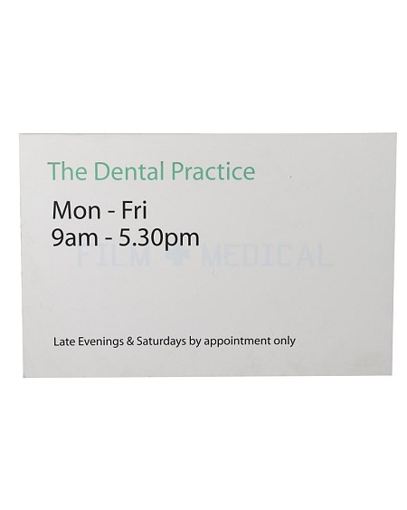 Dental Practice Sign